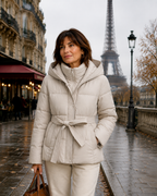 Amélyne | Veste d'hiver matelassée à capuche