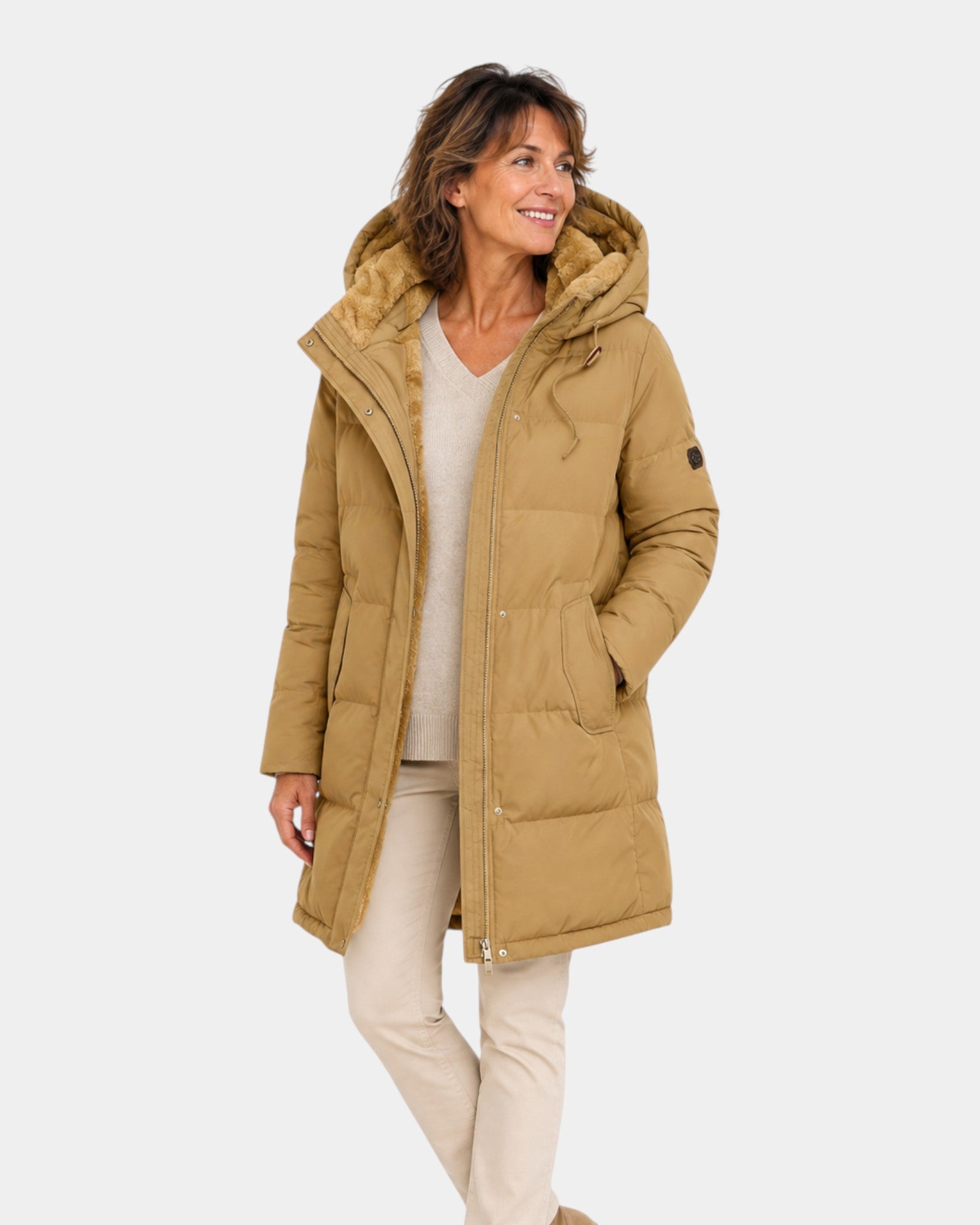 Anaélisse | Manteau d’hiver à capuche