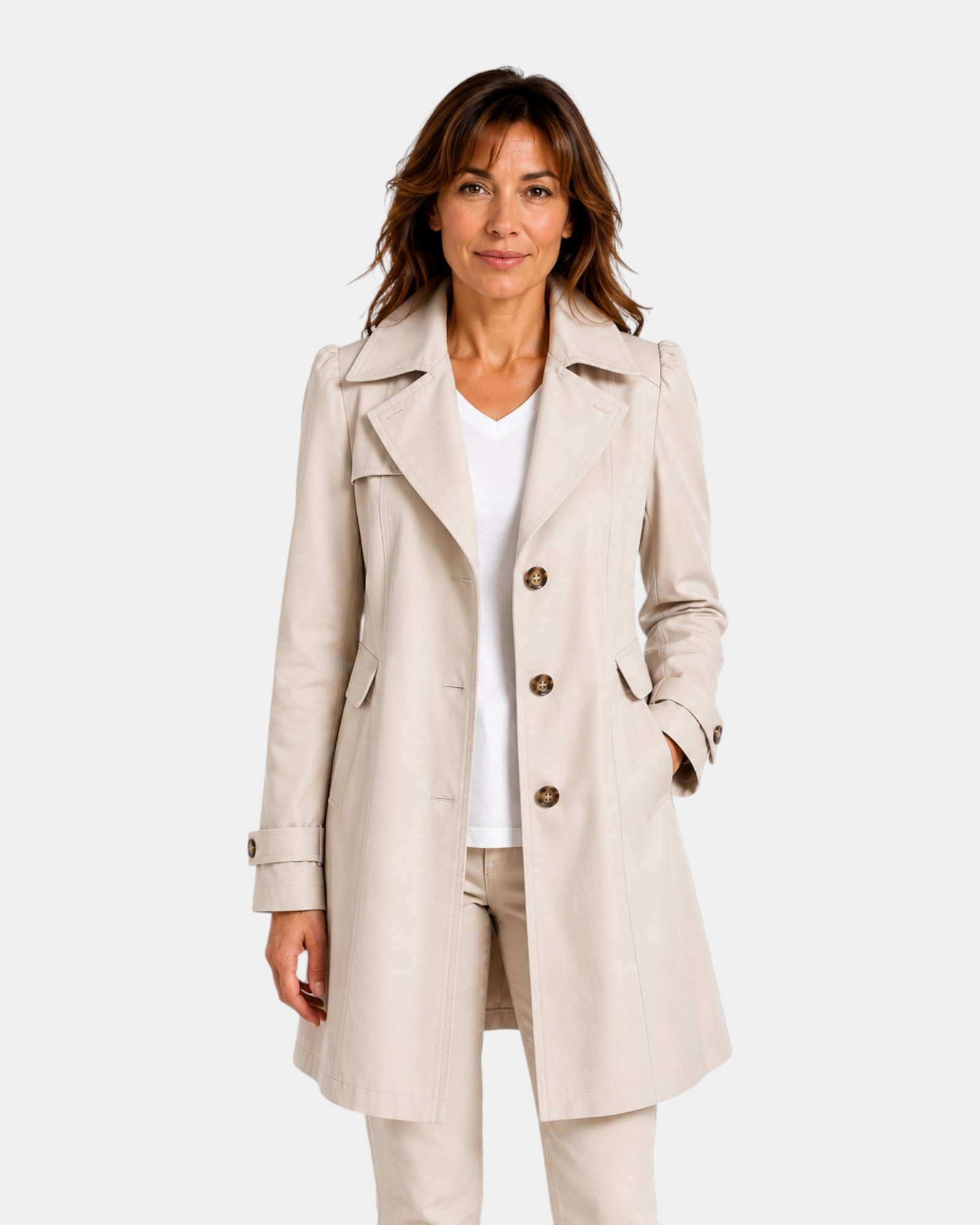 Daniela | Trench Coat de Printemps
