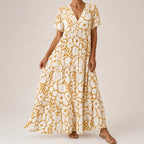 ROBE MIDI BOHÉMIENNE POUR FEMMES