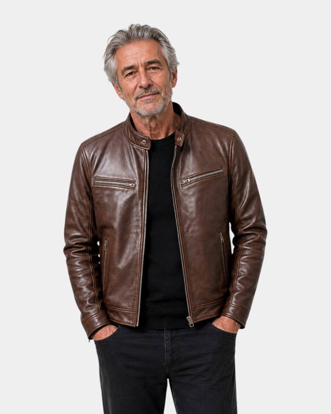 Bastien | Veste vintage effet cuir