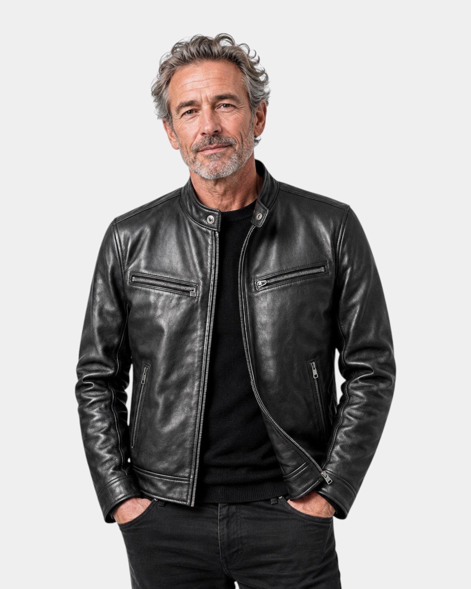 Bastien | Veste vintage effet cuir