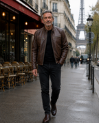Bastien | Veste vintage effet cuir