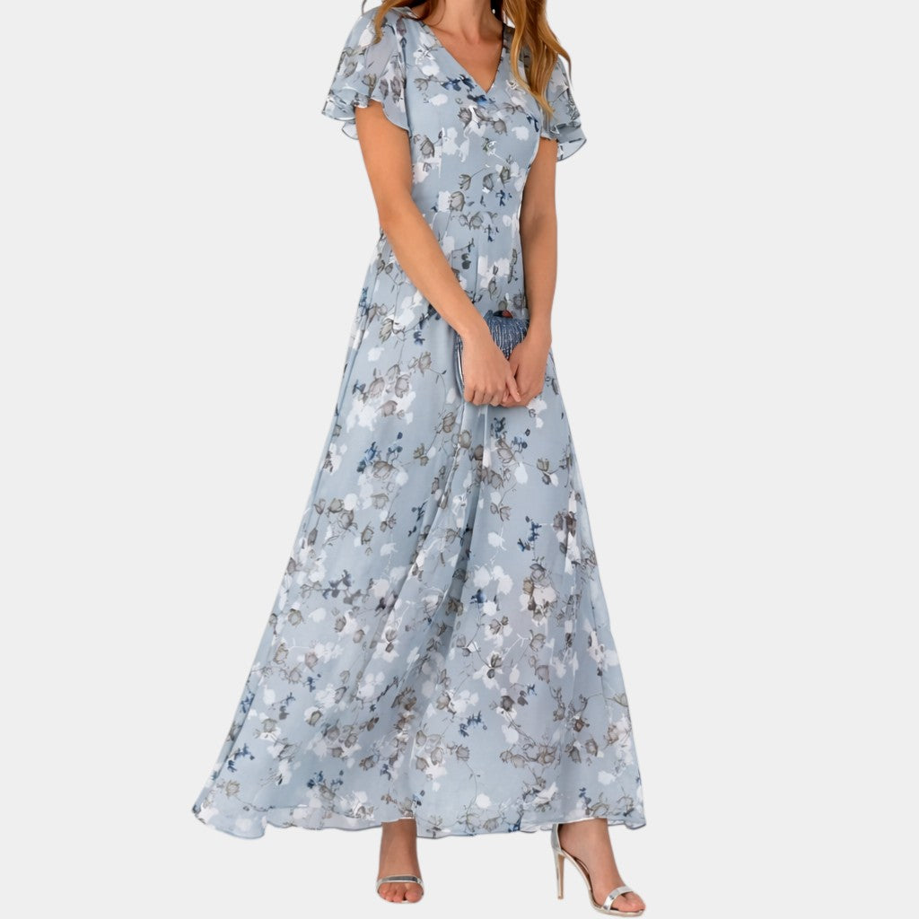 Camélia | Robe Glamoureuse Flatteuse pour le Ventre
