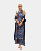 Lynette | Ensemble avec robe et gilet léger