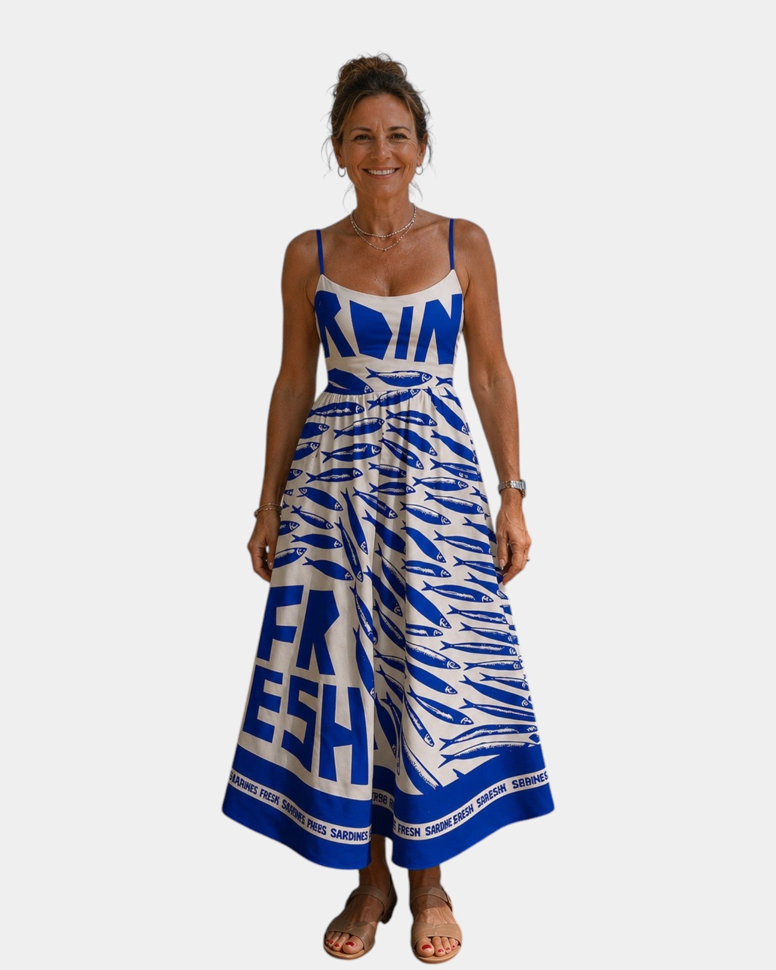 Achillea | Robe midi à motif