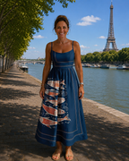 Adda | Robe midi à motif