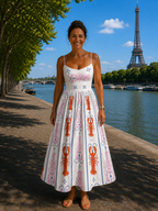 Anthelme | Robe midi à motif