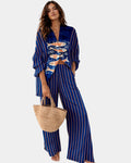 Eulalie | Ensemble élégant d’été avec pantalon et chemise