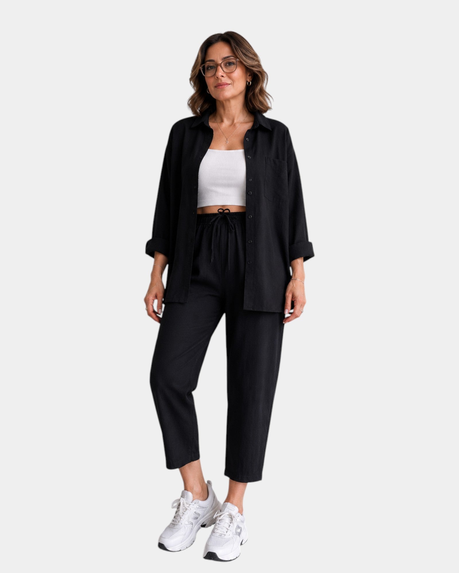 Pétronille | Ensemble léger chemise et pantalon