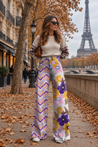 Isadora | Pantalons Boho Fleurs