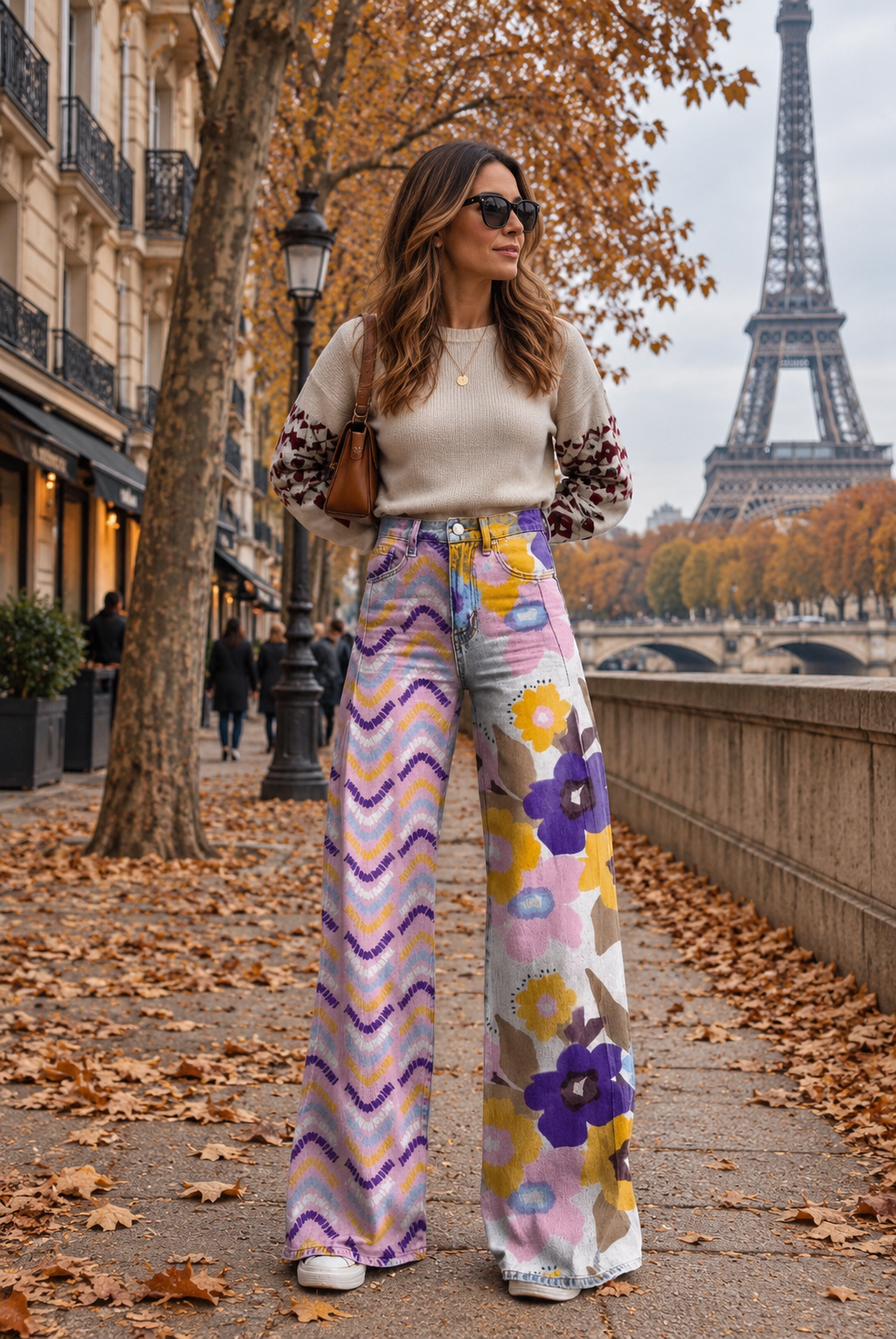 Isadora | Pantalons Boho Fleurs