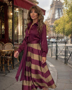 Ylana | Robe élégante avec nœud