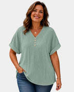 Alwena | Blouse à décolleté en V