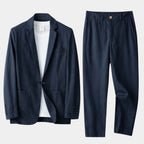 Lucas | Costume en Lin au Coup Classique