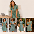 Delmine | Robe chemise légère