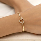 Aramburge | Bracelet infini cœur