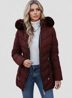 Anéline | Manteau puffer matelassé élégant
