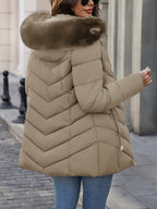 Anéline | Manteau puffer matelassé élégant