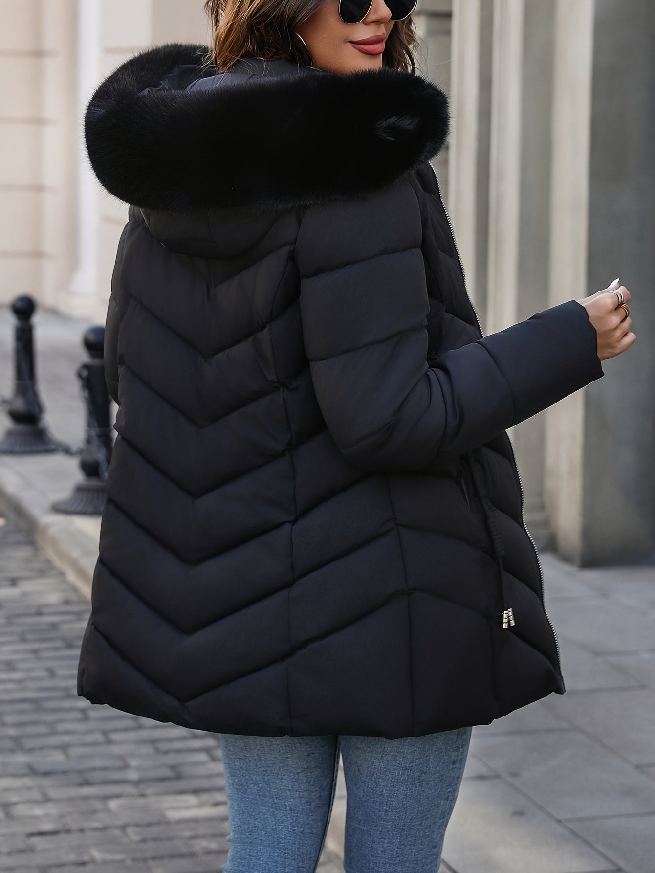 Anéline | Manteau puffer matelassé élégant