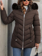 Anéline | Manteau puffer matelassé élégant