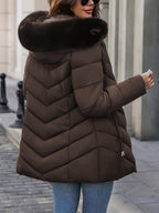 Anéline | Manteau puffer matelassé élégant