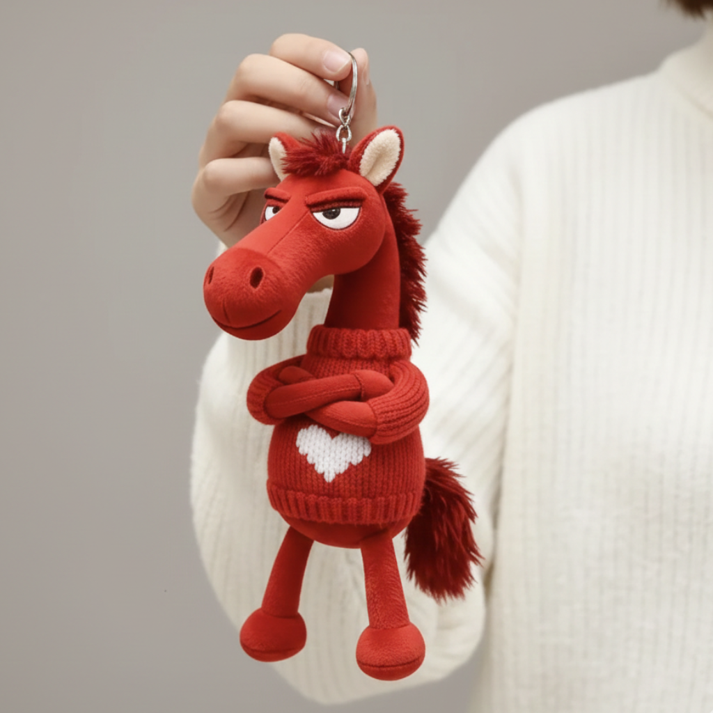 Cheval Audacieux | Porte-clés