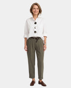 Perle | Chemise à col montant