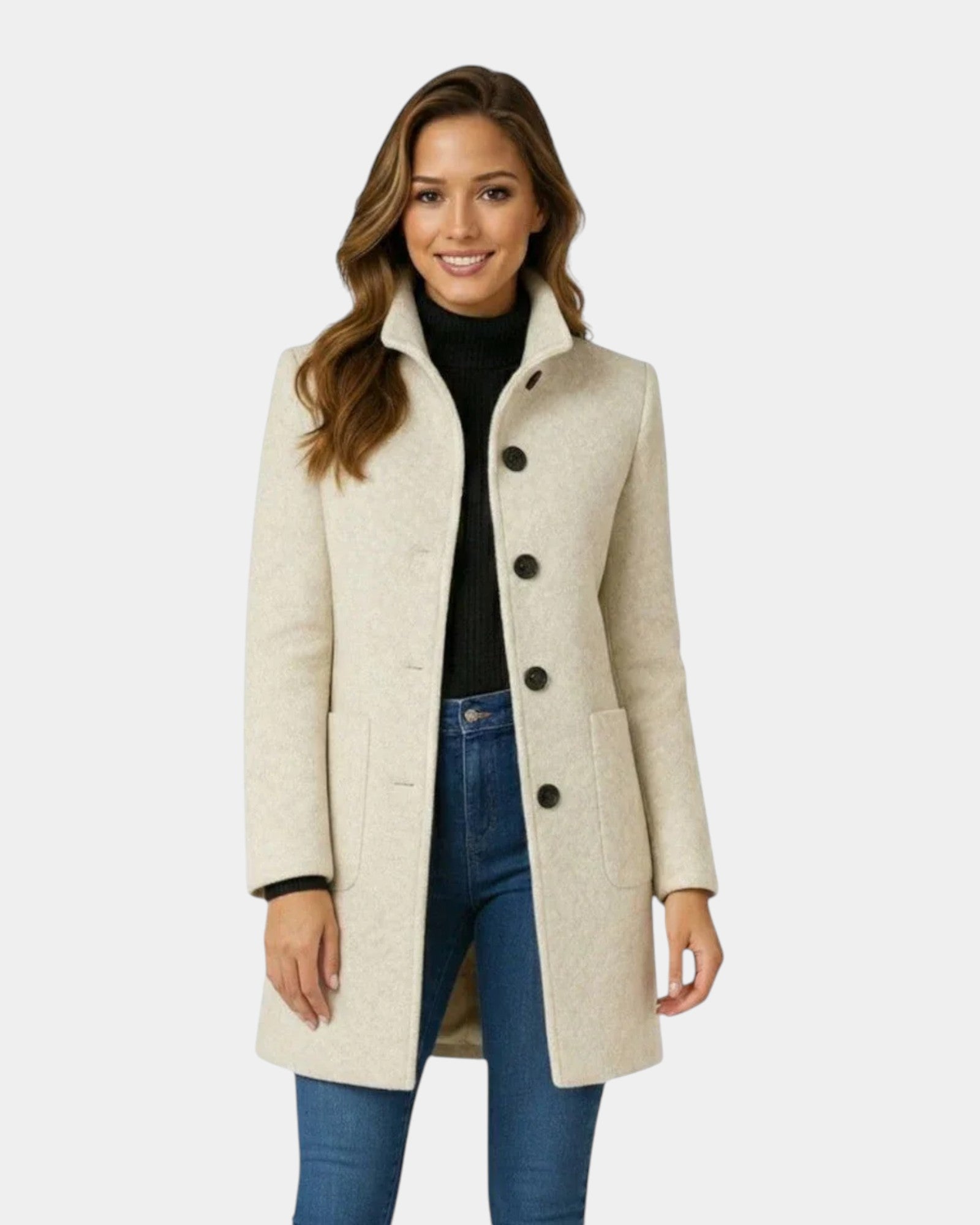 Anna | Manteau féminin élégant au design parfait
