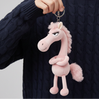 Cheval Audacieux | Porte-clés Rose