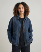 Solianne | Veste en jean longue oversize pour femme