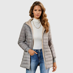 Amandys | Manteau long à manches longues et doublé