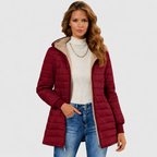 Amandys | Manteau long à manches longues et doublé