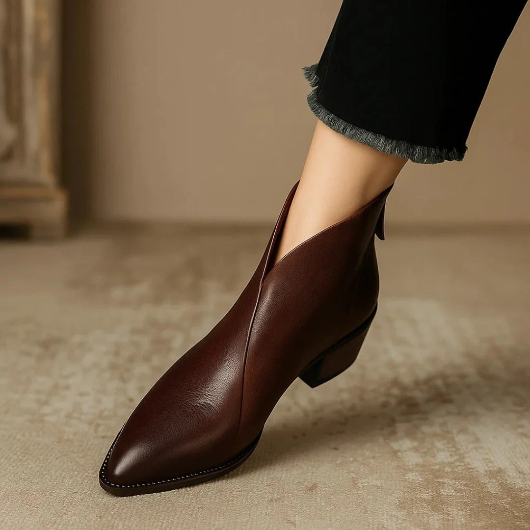 Viela | Bottines Orthopédiques en Cuir ⏐ Édition Premium
