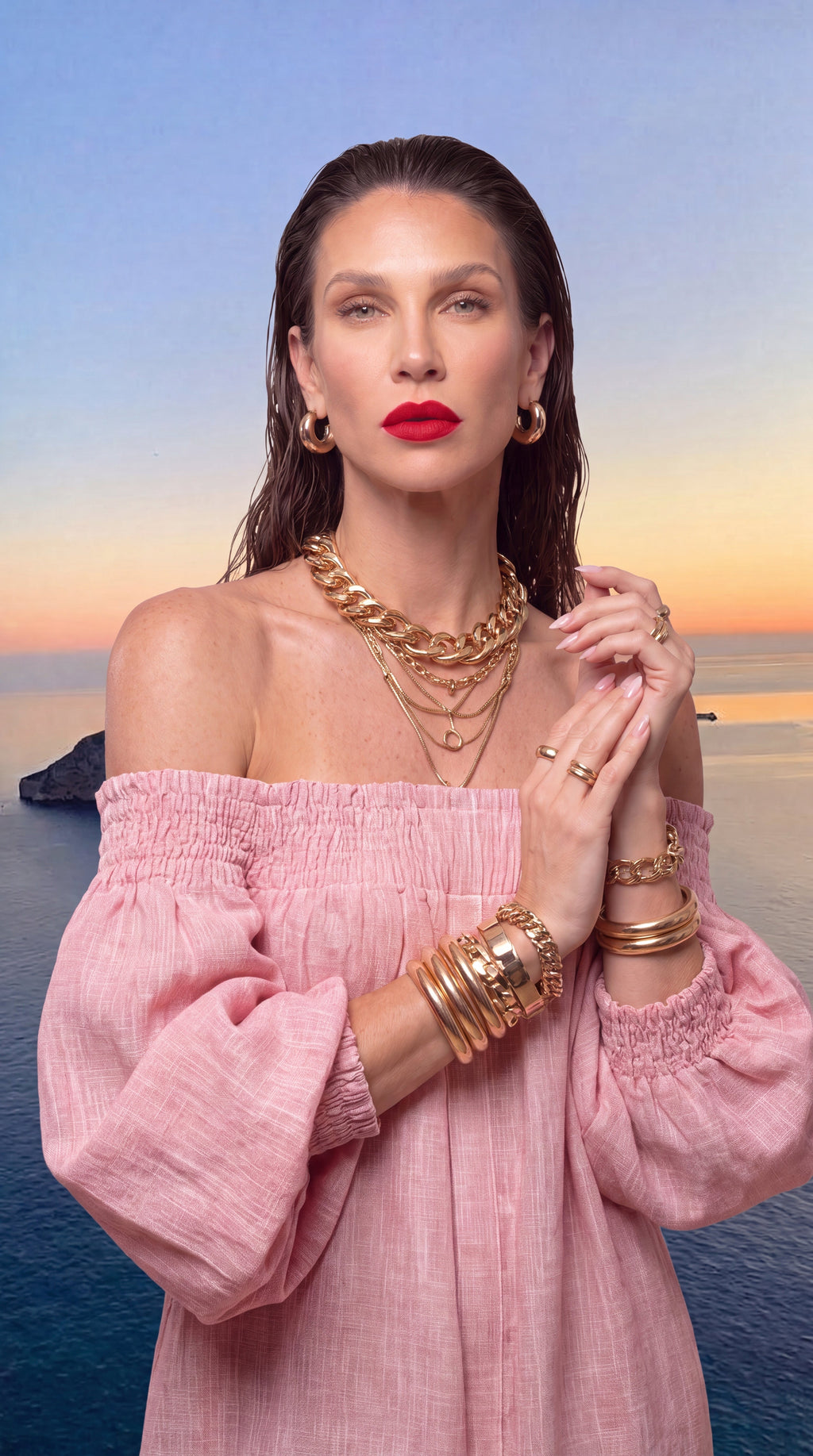 ROBE ROSE