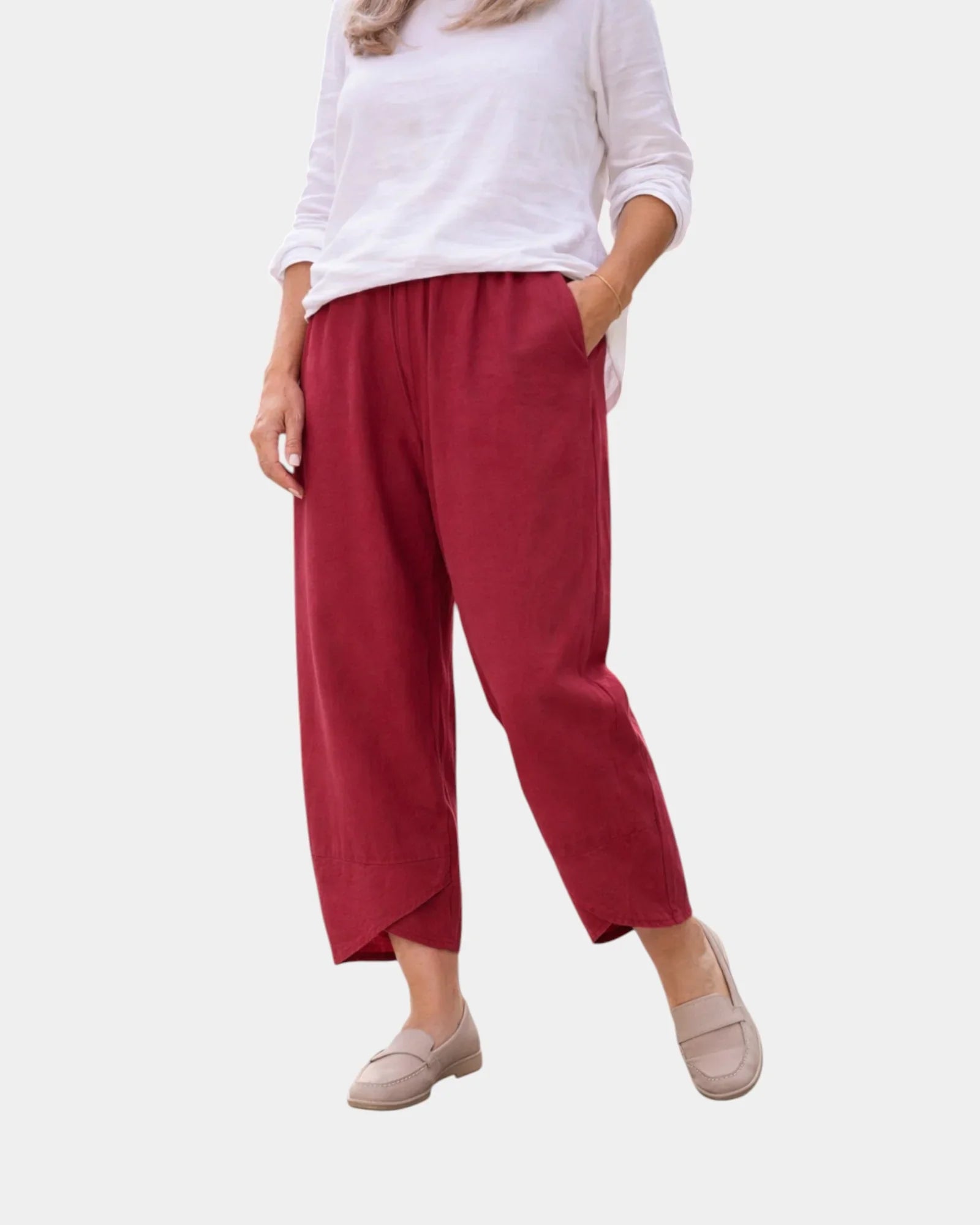 Caprice | Pantalon en coton