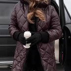Naélys| Manteau d’hiver matelassé à capuche