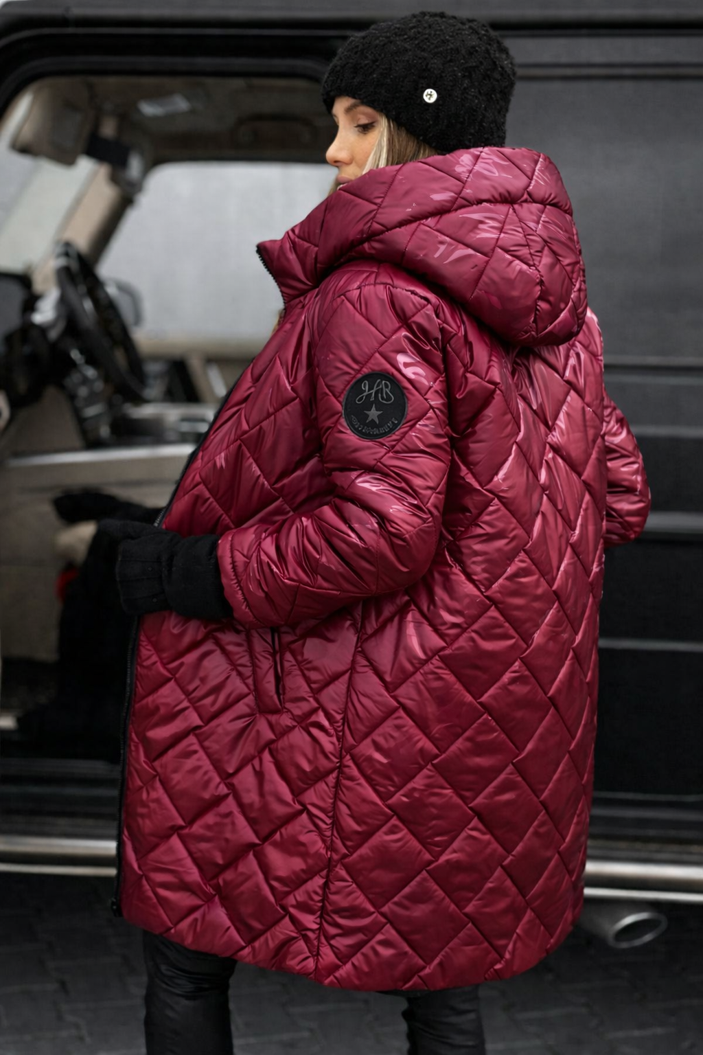 Naélys| Manteau d’hiver matelassé à capuche