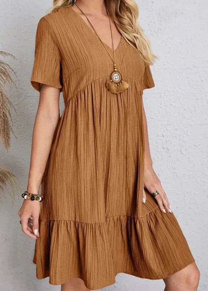 Bellucio™ | Enora Robe élégante qui met en valeur le ventre