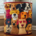 Panier à Linge Chiens Sourire