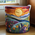 Panier à Linge de Prairie Printanière