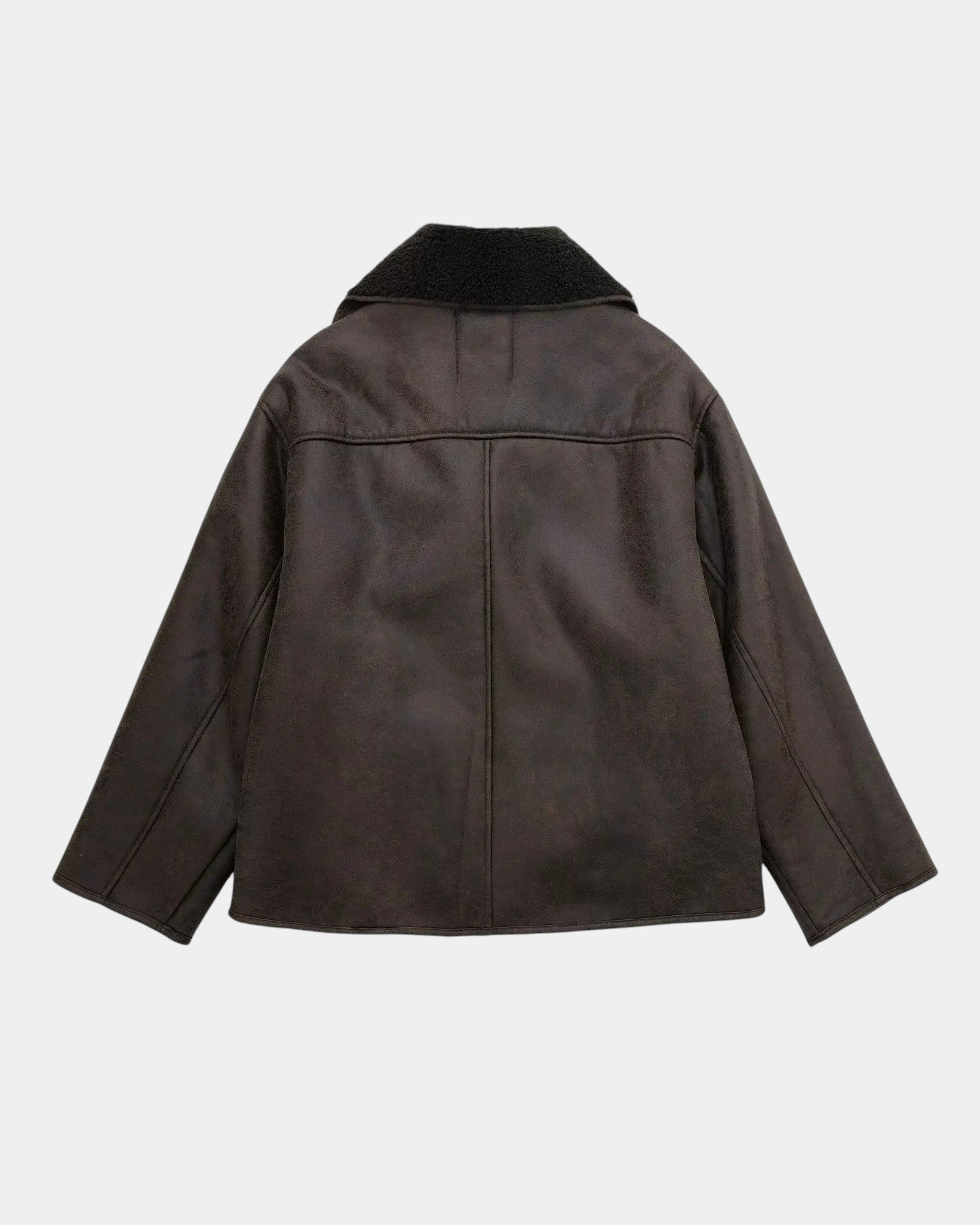Délianne | Veste en cuir vintage