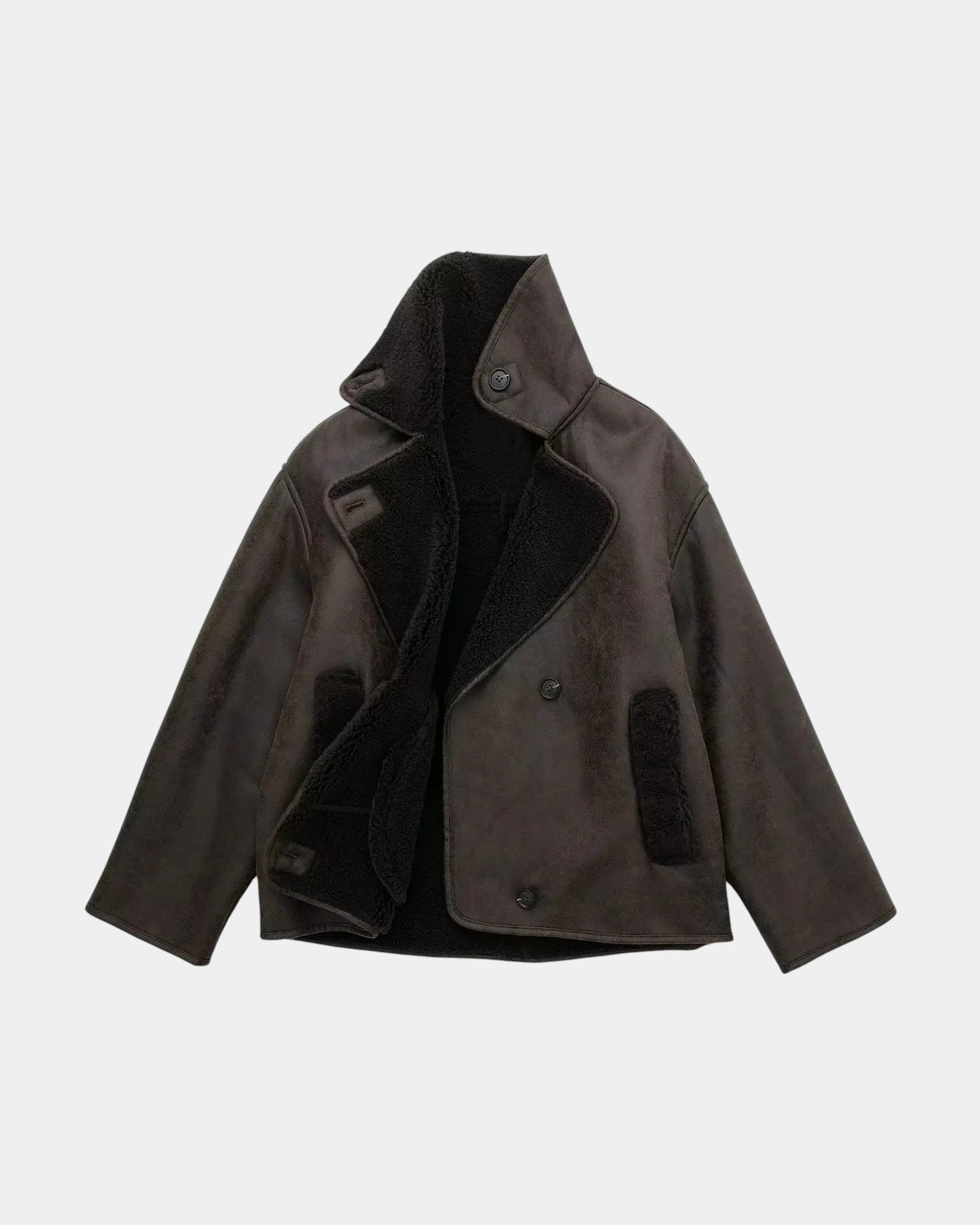 Délianne | Veste en cuir vintage