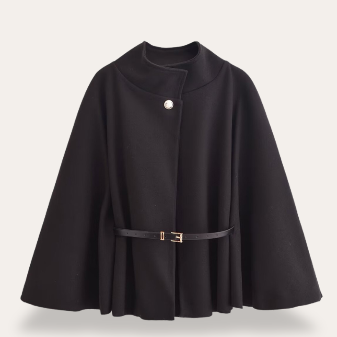 Florianne | Manteau cape en laine élégant