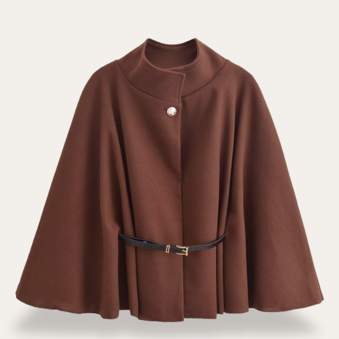 Florianne | Manteau cape en laine élégant