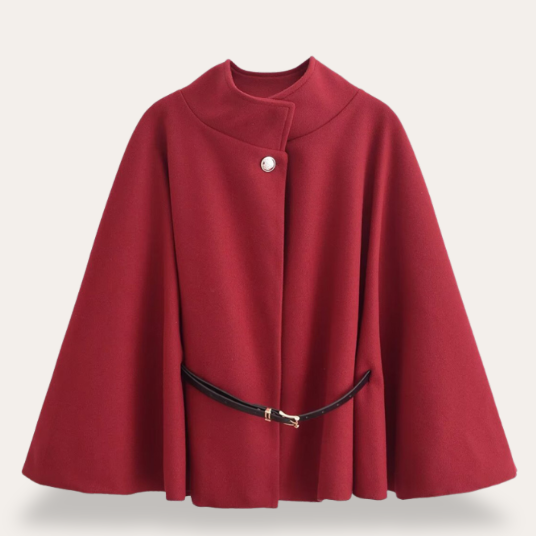 Florianne | Manteau cape en laine élégant