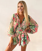 Combinaison Tropicale Enveloppante