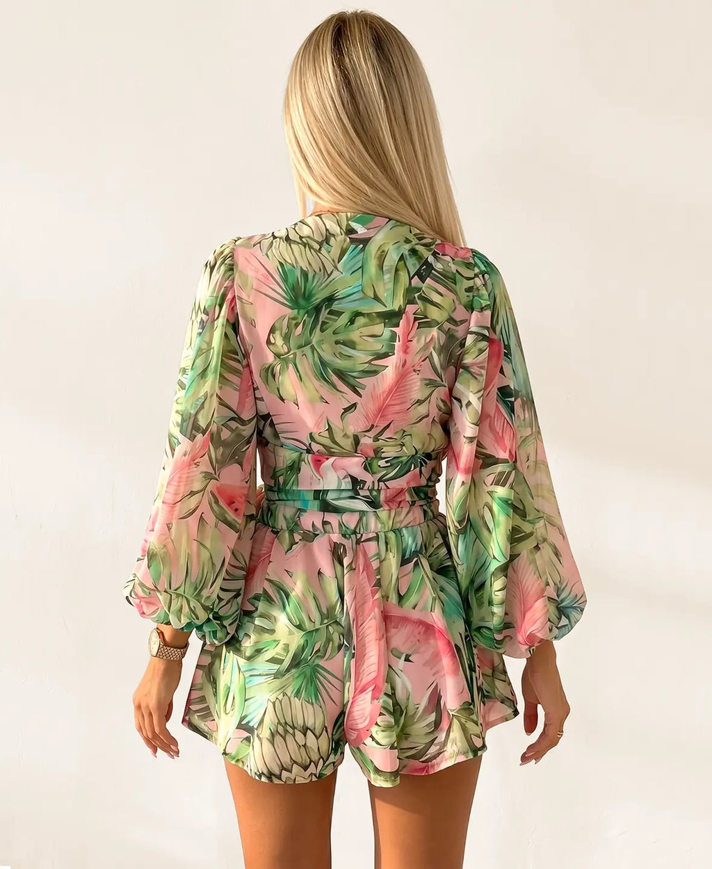 Combinaison Tropicale Enveloppante