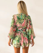Combinaison Tropicale Enveloppante