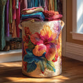 Panier à Linge Tropical Bloom